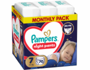 Pampers Night Pants 7 15+ kg, 70 ks.