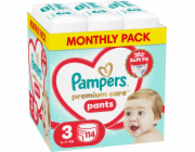 Plenkové kalhotky Pampers Premium Care 3 6-11 kg, 114 ks.