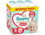 Plenkové kalhotky Pampers Premium Care 5 11-17 kg, 80 ks.