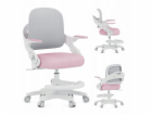 Otočné křeslo Junior 4.3 Pink-Grey