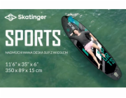 SUP deska SKATINGER Grey sports 350 x 89 x 15 cm – jóga
