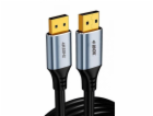 iBox ITVDP012 Kabel DisplayPort 4K 60Hz zlatý konektor 2 m