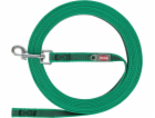 Trixie gumové vodítko pro psy, S–M: 15 m/15 mm, zelené