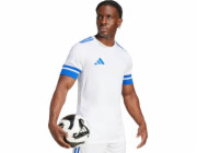 Adidas Pánské tričko Squadra 25 bílé a modré JG5827 L
