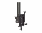 Chief Vertical and Portrait Projector Mount - Black - Montážní sada (úchyt na stožár, univerzální montážní držák) - pro projektor - pevná ocel - cerná
