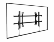 Chief Fusion Large Fixed Display Wall Mount - For Displays 42-86" - Black - Montážní sada (2 svorky rozhraní, pevná nástenná montáž) - pro Displej LCD - cerná - velikost obrazovky: 42"-86" - montážní 