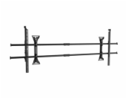 Chief Ultrawide Micro-Adjustable Wall Mount - For Displays 80-120"- Black - Montážní sada (úchyt) - extra velký - pro plochý panel - cerná - velikost obrazovky: 80"-120" - montáž na stenu