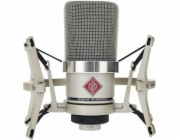 Neumann TLM 102 NI Studio-Set - velkomembránový kondenzátorový mikrofon s protinárazovým držákom, nikl