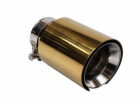 Poujoulat Typ koncovky tlumiče: 51 89 mm Vstup 70 mm Zlat...