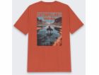 Carhartt Pracovní tričko Caterpillar ČERVENÉ