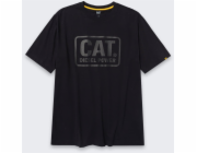 Tričko CAT Caterpillar CAT Diesel Power ČERNÉ