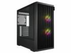 FSP M330-BA/Midi Tower/Transpar./Černá