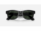 Meta Ray-Ban Gen1 Wayfarer - Matte Black/Clear to Graphit...