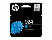 HP 924 - 6 ml - azurová - originální - Officejet - inkoustová cartridge - pro Officejet Pro 8120e, 8122e, 8125e, 8130e, 8134e, 8135e, 8138e, 8139e