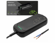 Qoltec Nabíječka pro elektrokola 36V | 42V | 2A | otevřený kabel bez zástrčky