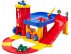 Viking Toys Viking City Garáž + koleje 5556
