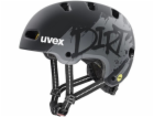UVEX Kid 4 Style MIPS dětská cyklistická helma, dirt blac...