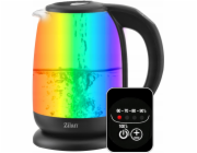 Zilan Rychlovarná konvice ZILAN ZLN 3956, rychlovarná konvice 2200 W, objem 1,7 l, regulace teploty, LED osvětlení, sklo k ZLN 3956