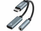 MicroConnect Adaptér USB MC-USBC-AUDIOCF USB-C - USB-C st...