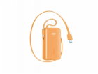 Joyroom Powerbanka JR-PR2 35W 10000mAh s vestavěnými kabe...