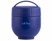 Vialli Design s nádobou a lžičkou Fuori 680 ml tmavě modrá 30305