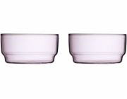 STM Misky Torino 12 cm 2 kusy růžové 32369