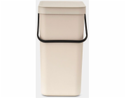 Brabantia Sort & Go 16L měkký béžový odpadkový koš 251740