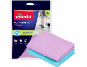 Hadřík Vileda Actifibre, mikrovlákno, do kuchyně, bal. 2 ks