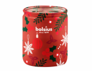 Svicka Bolsius True Glow, 82x68 mm, jablko/skorice, ve skle