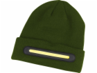 Cepice Strend Pro beanie, 40x LED, zelena, akrylova vlakn...