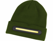 Cepice Strend Pro beanie, 40x LED, zelena, akrylova vlakna, 750 mAh baterie