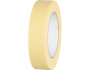Páska Strend Pro, 30 mm, L-50 m, 80°C, maliarska, maskovacia, lepiaca, žltá