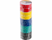 Páska Strend Pro, 19 mm, L-10 m, PVC, max. 80°C, 600V, izolačná, rôzne farby, lepiaca, bal. 10 ks