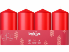 Sviečky Bolsius Pillar Advent, Vianoce, červené, 48/100 m...