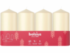 Sviečky Bolsius Pillar Advent, Vianoce, krémové, 48/100 m...