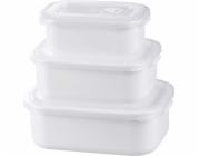 Dóza MagicHome Lunchbox set MB41, sada 3 ks, 700/1300/2100 ml, obdĺžniková, otvárateľné veko