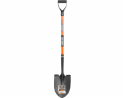 Rýľ Strend Pro Premium, špicatý, so sklolaminátovou násadou D 1230 mm