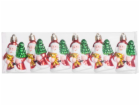 MagicHome Vánoční dekorace, bal. 6 ks, Santa, na vánoční ...