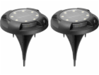 Strend Pro Strend Pro Kráterová lampa, 11x14 cm, solární,...