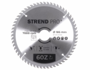 Strend Pro TCT 185x2,2x30/20 mm 60T, pilový kotouč na dřevo, SK plátky
