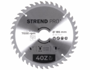 Strend Pro TCT 185x2,2x30/20 mm 40Z, pilový kotouč na dřevo, SK plátky