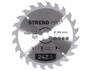 Strend Pro TCT 180x2,2x20/16 mm 24T, pilový kotouč na dřevo, SK plátky