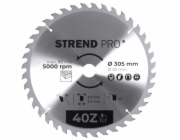 Strend Pro TCT 305x3,2x30/20 mm 40Z, pilový list na dřevo, SK plátky