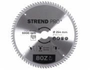 Strend Pro TCT 254x3,0x30/20 mm 80Z, pilový kotouč na dřevo, SK plátky