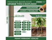Zahradní tyč KBT 1050/12-14 mm, balení. 10 ks, bambus, opora pro rostliny