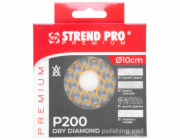 Strend Pro Premium Pad DP514, 100 mm, G200, diamant, brusivo, leštění