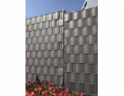 Páska Strend Pro EUROSTANDARD, 190 mm, L-26 m, stínicí, antracitová, krycí, pro plotové panely, 1050