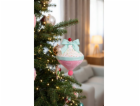 Dekorace MagicHome Vianoce Candy Line, růžová, závěsná, 1...