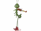 Dekorace MagicHome Mecco, Mravenec s houslemi, plech, 27x...