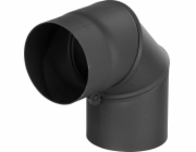 Koleno HS.EX 090/180/1,5 mm, nastavitelný úhel, kouřovod, koleno kouřovodu pro připojení kouřovodu